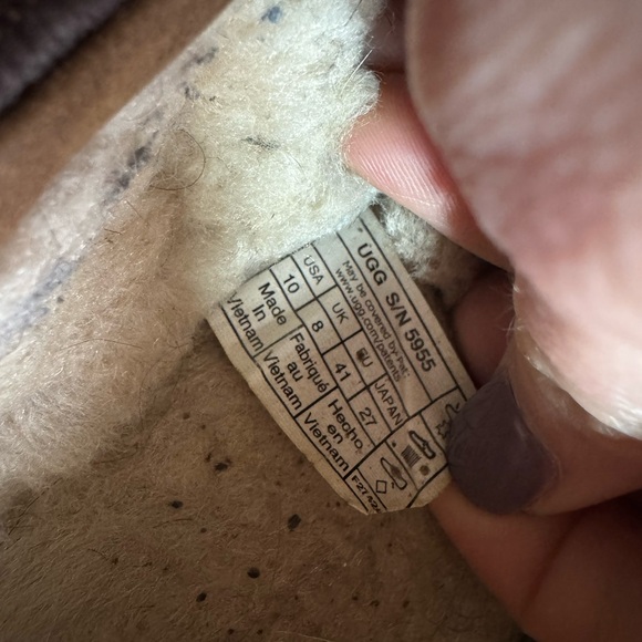 UGG women’s Tan Tasman Suede Slippers size 10 - Picture 13 of 13